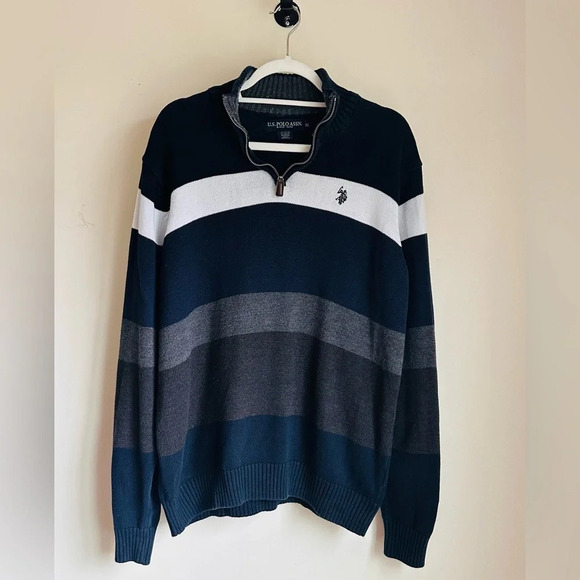 U.S. Polo Assn. Half-Zip Sweater - Size XL - Picture 1 of 12
